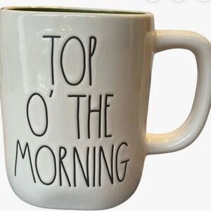 Rae Dunn double sided Mug (Top O The Morning)